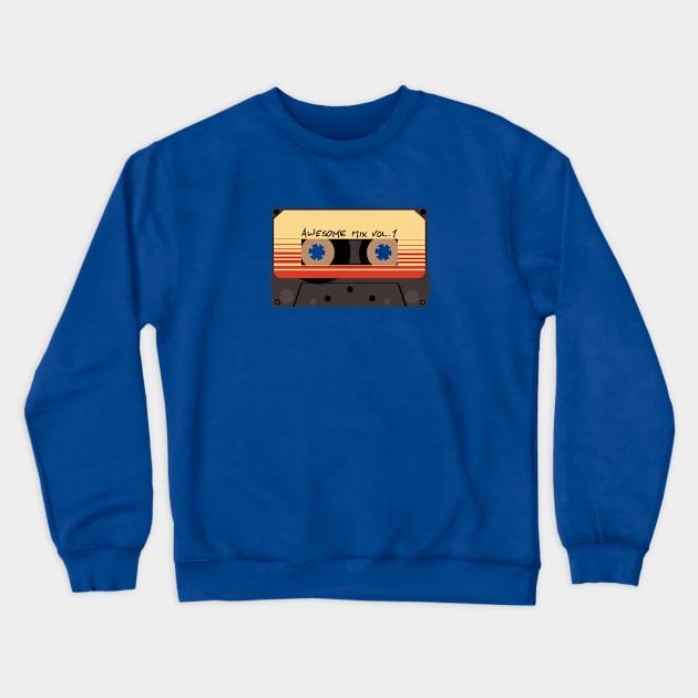 Awesome Mix, Vol 1 Crewneck Sweatshirt by iameringould